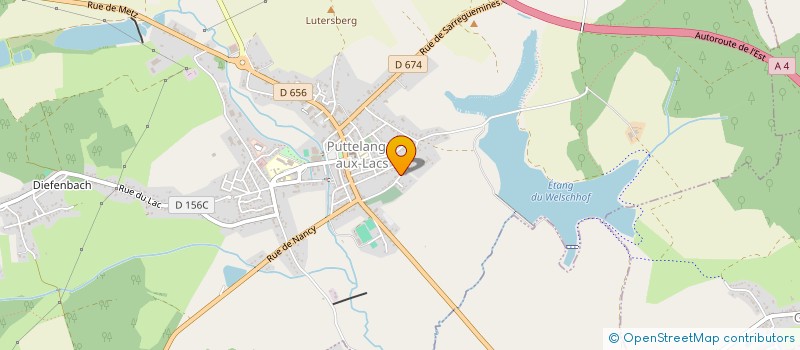 localisation de l'entreprise MADAME VIRGINIE FLAUS  FREYMING-MERLEBACH