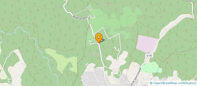 localisation de l'entreprise MADAME VIRGINIE FLAVIUS  CALLIAN