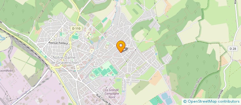 localisation de l'entreprise MADAME VIRGINIE FOLLET  PORT-JEROME-SUR-SEINE