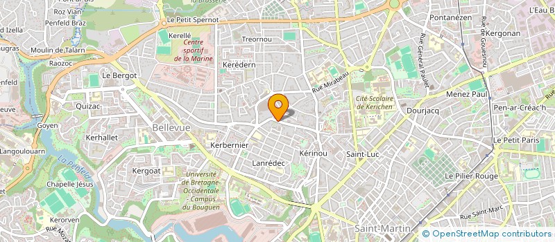 localisation de l'entreprise MADAME VIRGINIE FORNES à BREST