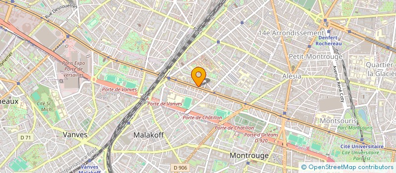 localisation de l'entreprise MADAME VIRGINIE FOUBERT  PARIS