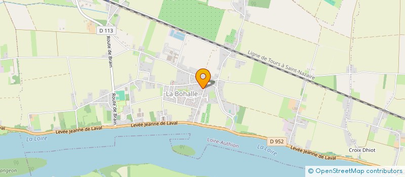 localisation de l'entreprise MADAME VIRGINIE FOURREAU  LOIRE-AUTHION