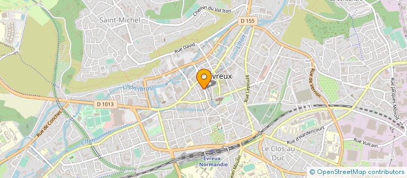 localisation de l'entreprise MADAME VIRGINIE FRACHETTE à EVREUX