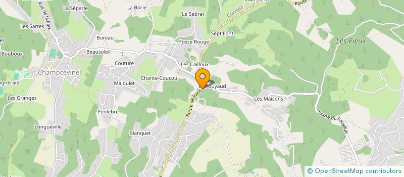 localisation de l'entreprise MADAME VIRGINIE FRANCERIE à TRELISSAC