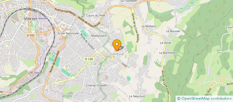 localisation de l'entreprise MADAME VIRGINIE FRANCQ  COUBLEVIE