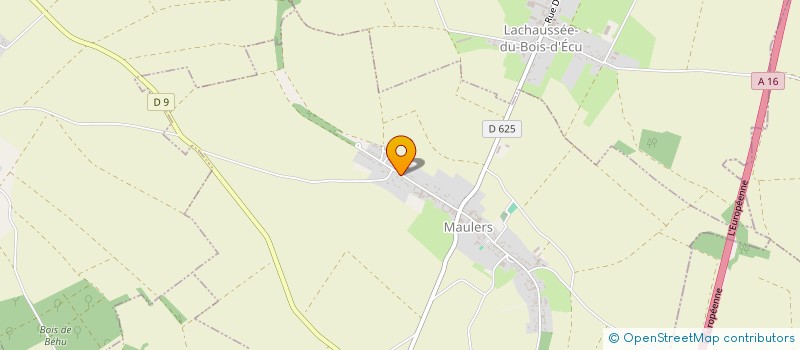 localisation de l'entreprise MADAME VIRGINIE FREGNAC  MAULERS