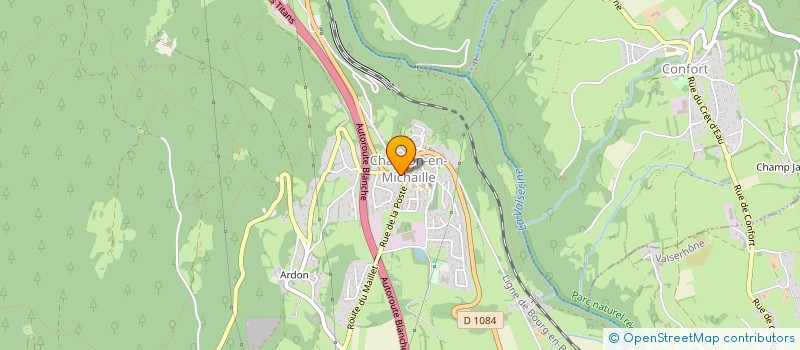 localisation de l'entreprise MADAME VIRGINIE FRERE à VALSERHONE