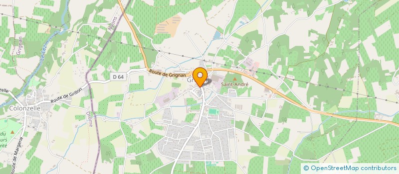 localisation de l'entreprise MADAME VIRGINIE FROGET  GRILLON