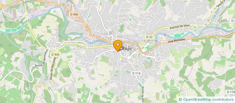 localisation de l'entreprise MADAME VIRGINIE FUSCIARDI  APT