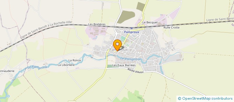 localisation de l'entreprise MADAME VIRGINIE GABILLAUD à SOUVIGNE