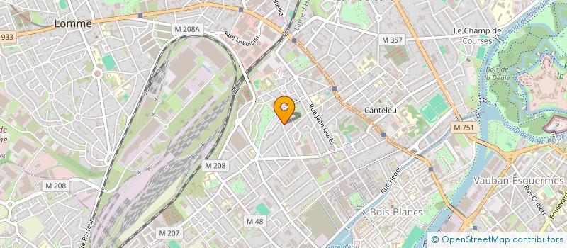 localisation de l'entreprise MADAME VIRGINIE GADON à LILLE