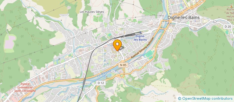 localisation de l'entreprise MADAME VIRGINIE GAETAN à DIGNE-LES-BAINS