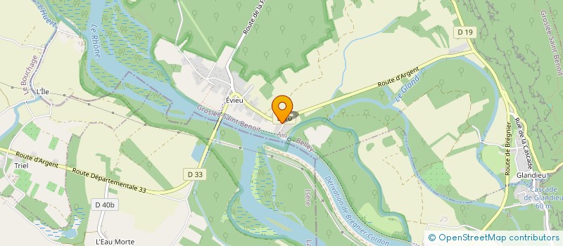 localisation de l'entreprise MADAME VIRGINIE GALBIT  GROSLEE-SAINT-BENOIT