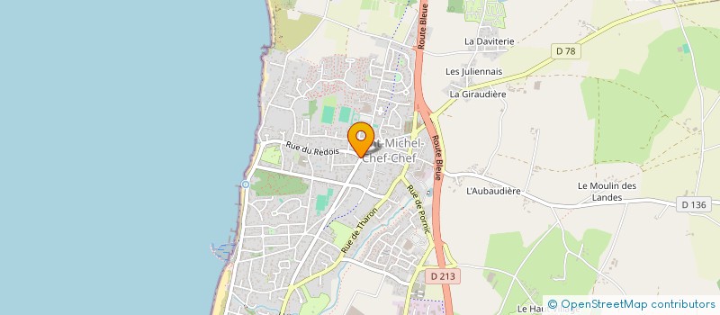 localisation de l'entreprise MADAME VIRGINIE GALISSAIRE à SAINT-MICHEL-CHEF-CHEF