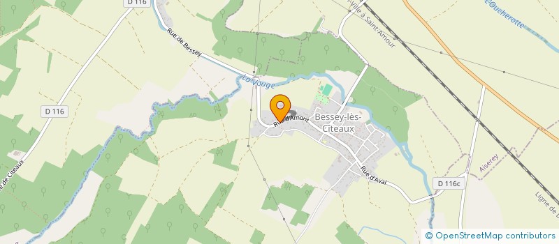 localisation de l'entreprise MADAME VIRGINIE GALLAND  BESSEY-LES-CITEAUX