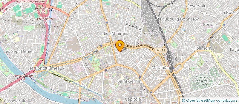 localisation de l'entreprise MADAME VIRGINIE GALLET à TOULOUSE