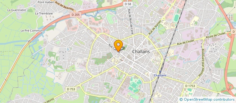 localisation de l'entreprise MADAME VIRGINIE GARDIEN  LA BARRE-DE-MONTS