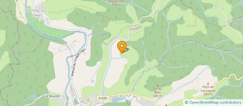 localisation de l'entreprise MADAME VIRGINIE GARNIER  LASALLE