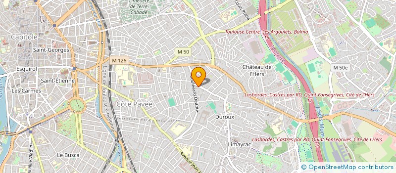 localisation de l'entreprise MADAME VIRGINIE GASC à TOULOUSE