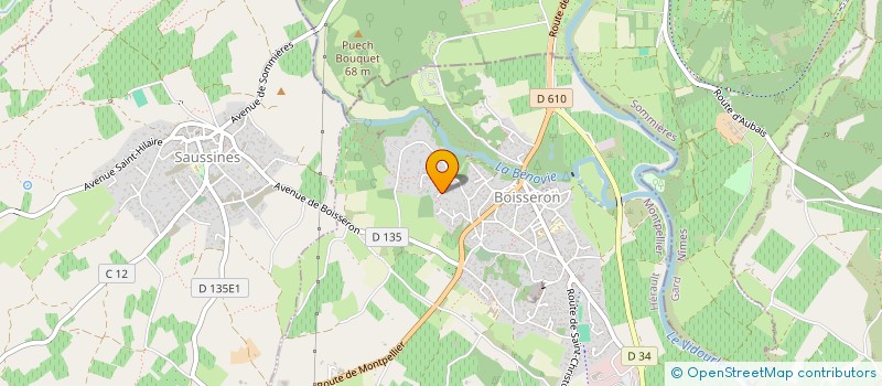localisation de l'entreprise MADAME VIRGINIE GASCARD  BOISSERON