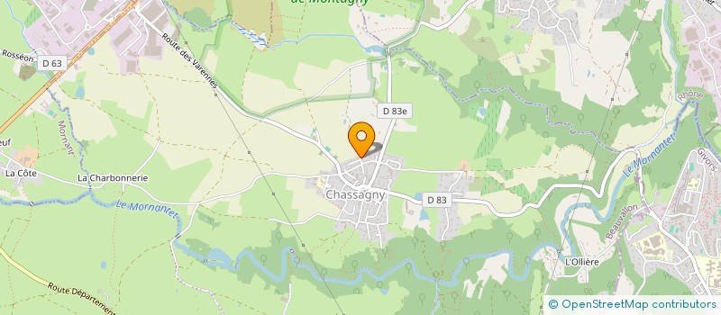 localisation de l'entreprise MADAME VIRGINIE GAUDOT  BEAUVALLON