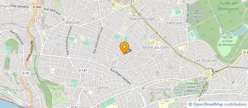 localisation de l'entreprise MADAME VIRGINIE GAUTIER à LE HAVRE