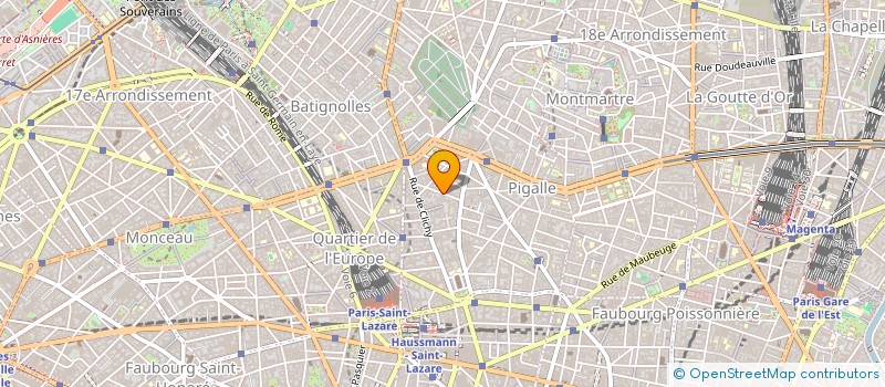 localisation de l'entreprise MADAME VIRGINIE GAYE  PARIS