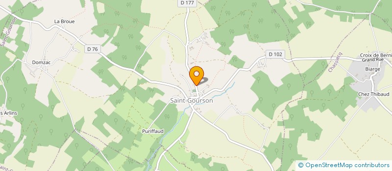 localisation de l'entreprise MADAME VIRGINIE GENTIS à SAINT-GOURSON