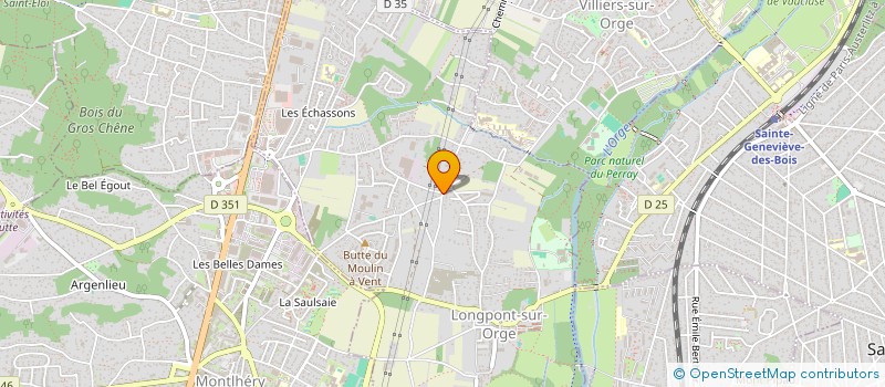 localisation de l'entreprise MADAME VIRGINIE GESLIN à LONGPONT-SUR-ORGE