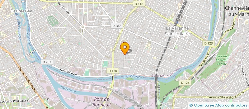 localisation de l'entreprise MADAME VIRGINIE GIGAN  SAINT-MAUR-DES-FOSSES