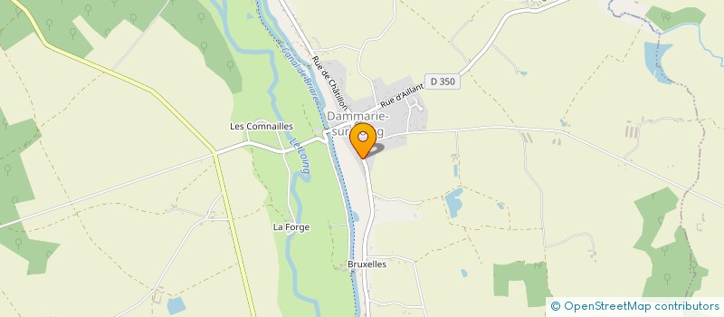 localisation de l'entreprise MADAME VIRGINIE GILBERT à DAMMARIE-SUR-LOING