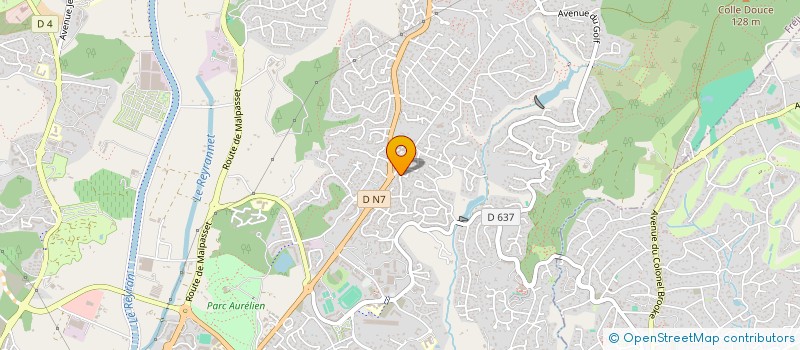 localisation de l'entreprise MADAME VIRGINIE GIRARD à FREJUS