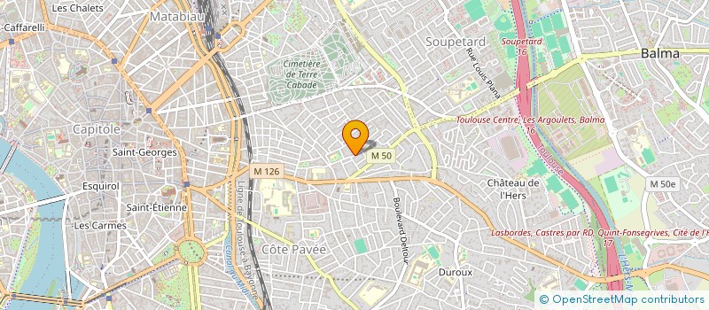 localisation de l'entreprise MADAME VIRGINIE GOBERT à TOULOUSE