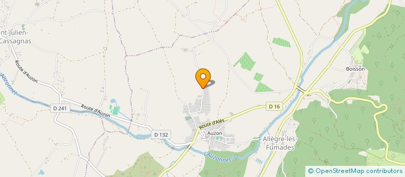 localisation de l'entreprise MADAME VIRGINIE GOBIN  ALLEGRE-LES-FUMADES