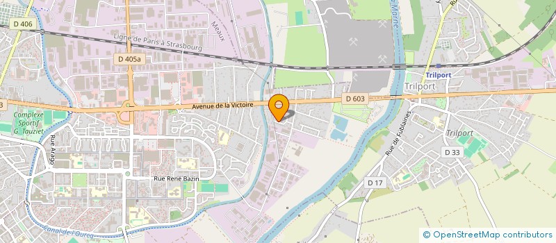 localisation de l'entreprise MADAME VIRGINIE GOEDERT à NANTEUIL-LES-MEAUX