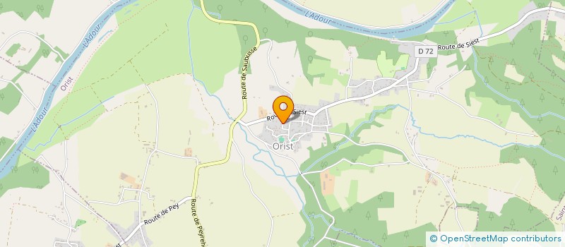 localisation de l'entreprise MADAME VIRGINIE GOMES  ORIST