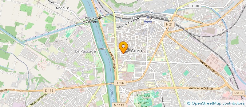 localisation de l'entreprise MADAME VIRGINIE GOMEZ à AGEN