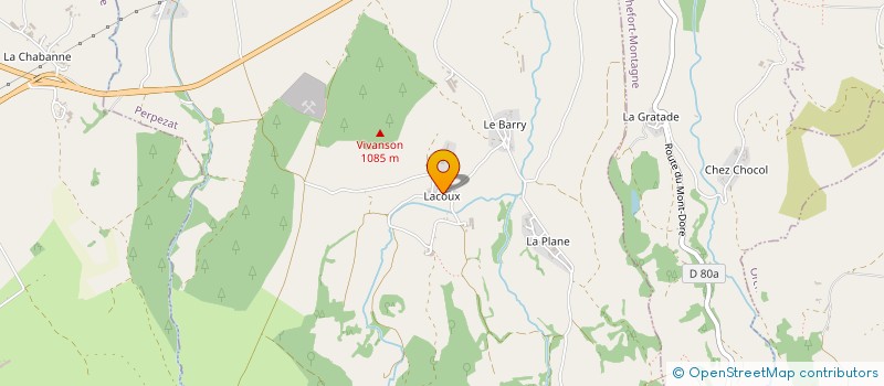 localisation de l'entreprise MADAME VIRGINIE GOUDOUR  PERPEZAT