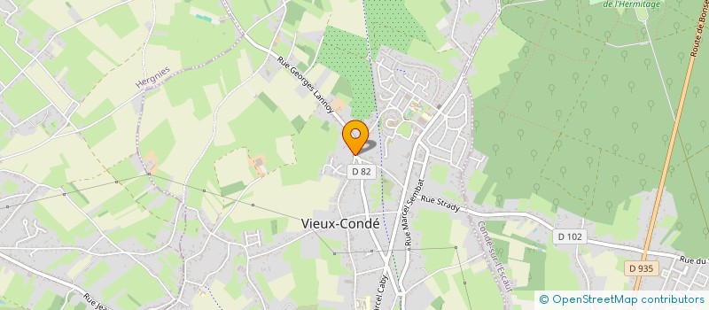 localisation de l'entreprise MADAME VIRGINIE GOULOIS  VIEUX-CONDE