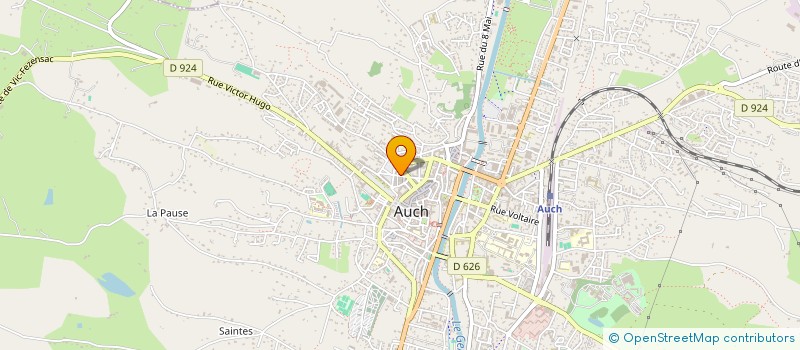 localisation de l'entreprise MADAME VIRGINIE GRAF  VERLHAC-TESCOU