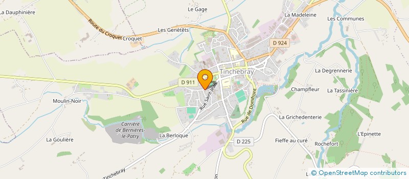 localisation de l'entreprise MADAME VIRGINIE GRAUWIN à TINCHEBRAY-BOCAGE