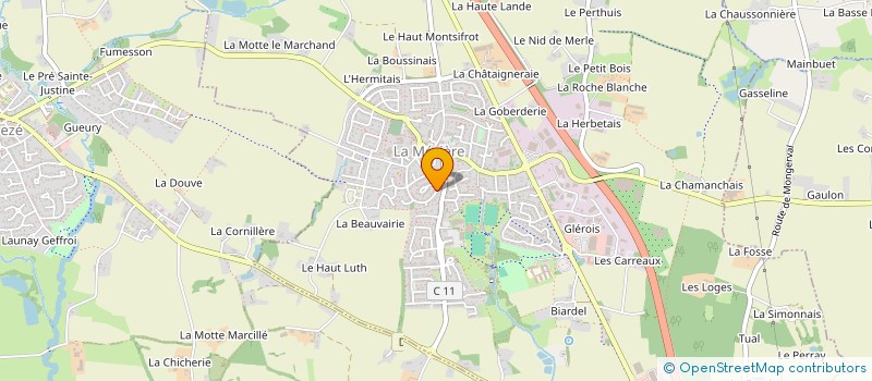localisation de l'entreprise MADAME VIRGINIE GRELET à MELESSE
