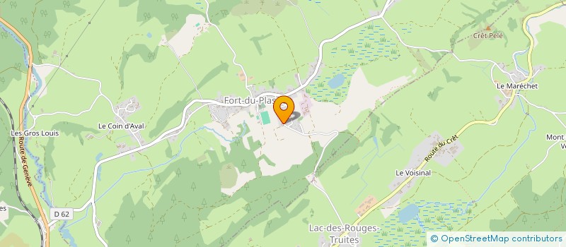 localisation de l'entreprise MADAME VIRGINIE GRESSARD à FORT-DU-PLASNE