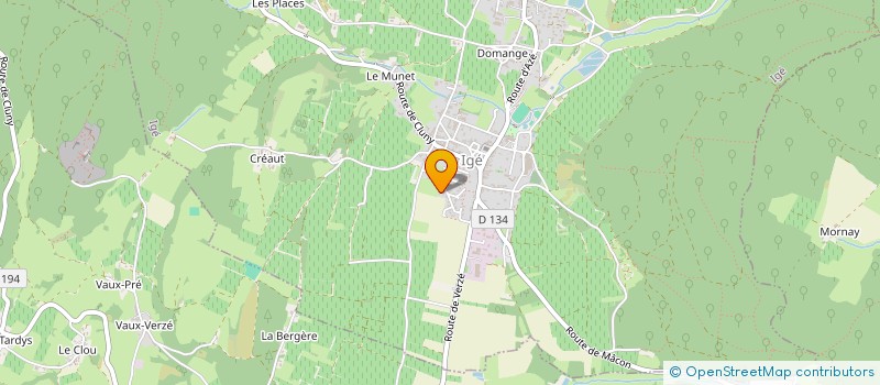 localisation de l'entreprise MADAME VIRGINIE GRUAIS à IGE