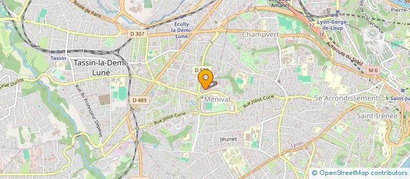 localisation de l'entreprise MADAME VIRGINIE GUERRERO  LYON