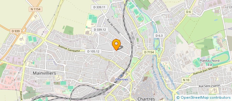 localisation de l'entreprise MADAME VIRGINIE GUEVEL à CHARTRES