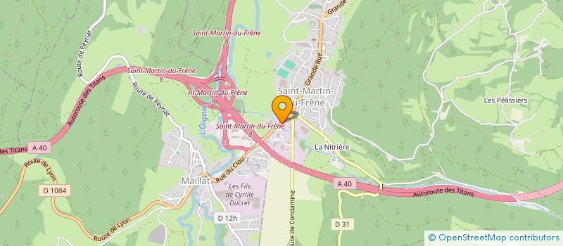 localisation de l'entreprise MADAME VIRGINIE GUICHARDON  SAINT-MARTIN-DU-FRENE