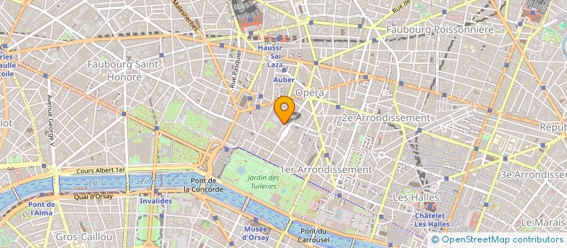 localisation de l'entreprise MADAME VIRGINIE GUILHAUME à PARIS