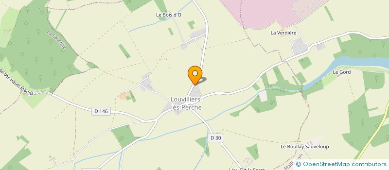 localisation de l'entreprise MADAME VIRGINIE GUILLARD à LOUVILLIERS-LES-PERCHE
