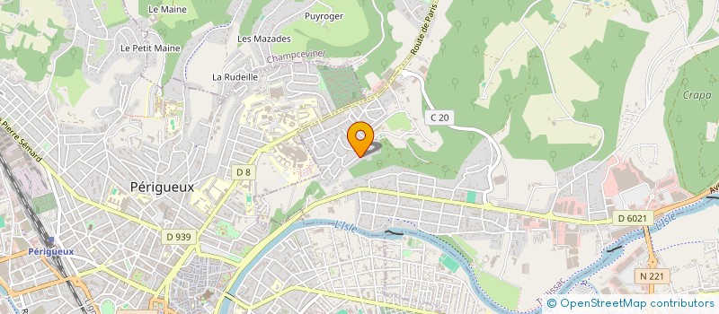 localisation de l'entreprise MADAME VIRGINIE GUILLAU à PERIGUEUX